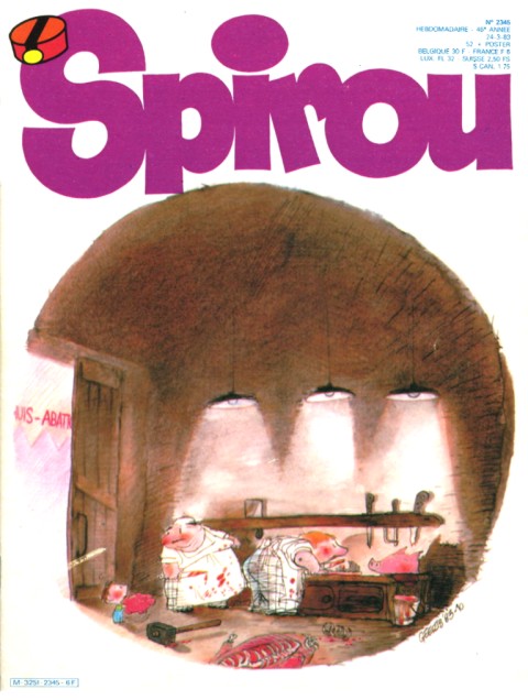 Couverture de Spirou 2345