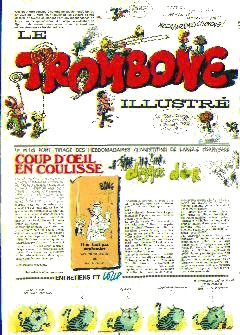 La première page du premier numéro du Trombone illustré