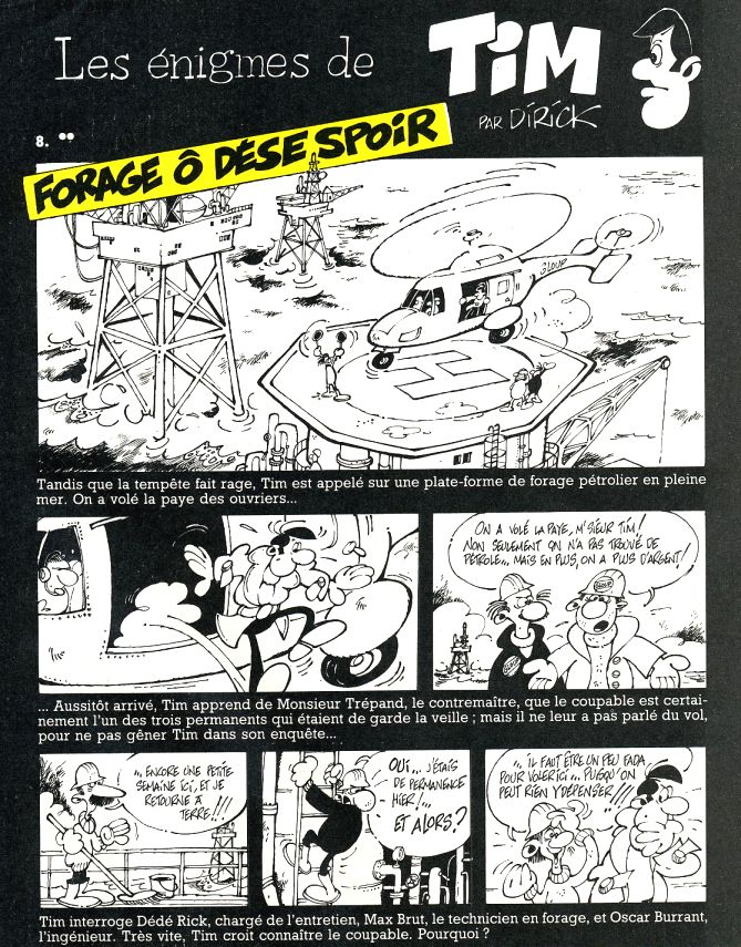 Enigme de la semaine Enigme de la semaine