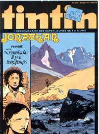 Couverture de Nouveau Tintin 192 en France et du numro 20/79 en Belgique
