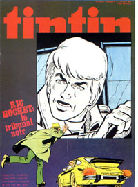 Couverture de Nouveau Tintin 228 en France et du numro 04/80 en Belgique
