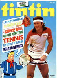 Couverture de Nouveau Tintin 350 en France et du numro 21/82 en Belgique
