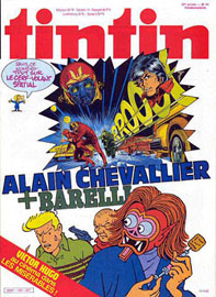 Couverture de Nouveau Tintin 370 en France et du numro 41/82 en Belgique

