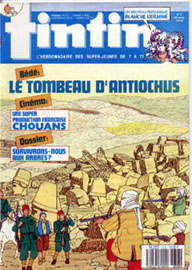 Couverture de Nouveau Tintin 658 en France et du numro 17/88 en Belgique
