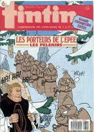 Couverture de Nouveau Tintin 679 en France et du numro 38/88 en Belgique
