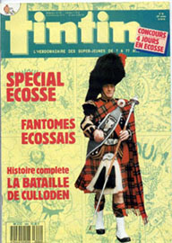 Couverture de Nouveau Tintin 684 en France et du numro 43/88 en Belgique
