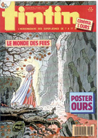 Couverture de Nouveau Tintin 687 en France et du numro 46/88 en Belgique
