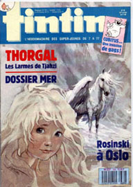 Couverture de Nouveau Tintin 689 en France et du numro 48/88 en Belgique
