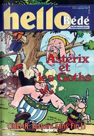 Couverture de Hello Bd 63 en France et du numro 49/90 en Belgique
