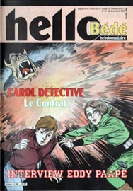 Couverture de Hello Bd 66 en France et du numro 52/90 en Belgique
