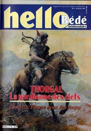 Couverture de Hello Bd 75 en France et du numro 09/91 en Belgique
