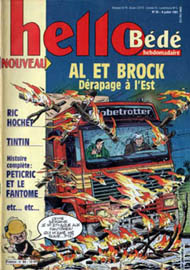 Couverture de Hello Bd 94 en France et du numro 28/91 en Belgique
