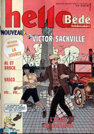 Couverture de Hello Bd 100 en France et du numro 34/91 en Belgique
