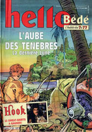 Couverture de Hello Bd 135 en France et du numro 16/92 en Belgique
