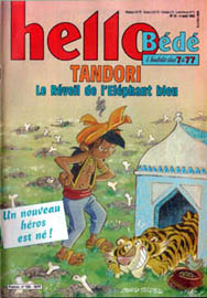 Couverture de Hello Bd 150 en France et du numro 31/92 en Belgique
