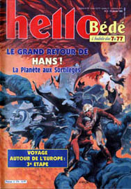 Couverture de Hello Bd 174 en France et du numro 03/93 en Belgique

