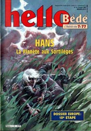 Couverture de Hello Bd 181 en France et du numro 10/93 en Belgique
