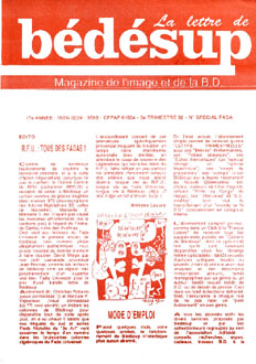 Couverture du numero Spcial fada