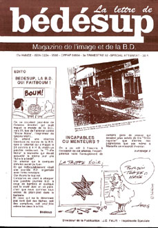 Couverture du numero Spcial attentat