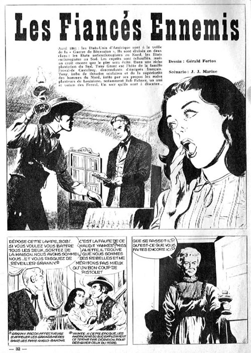 Forton et Marine dans Bonnes Soires, 1958