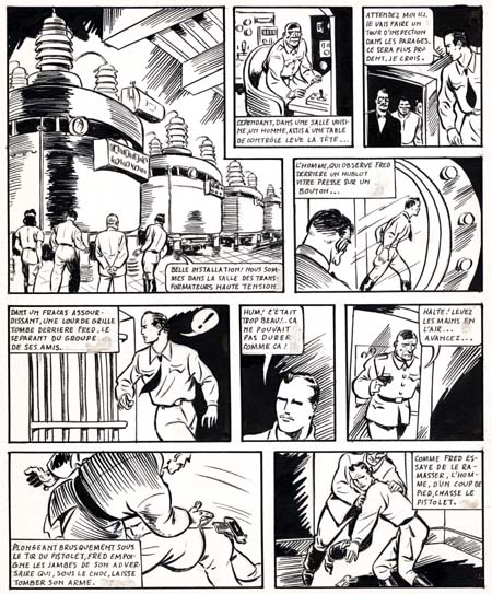 Fred Morgan : original de la planche 25