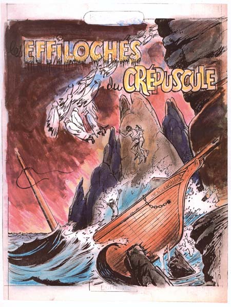 Pemberton : dessin de couverture des ffilochs du crpuscule