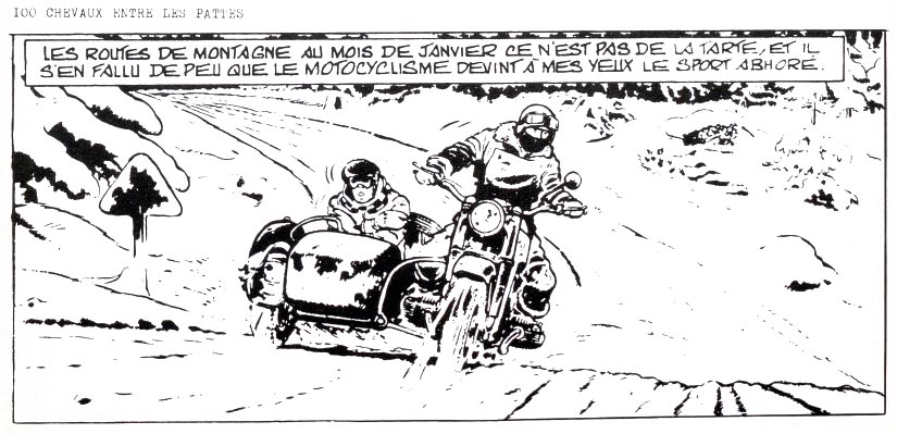 100 chevaux entre les pattes