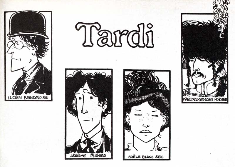 Jacques Tardi et ses h�ros