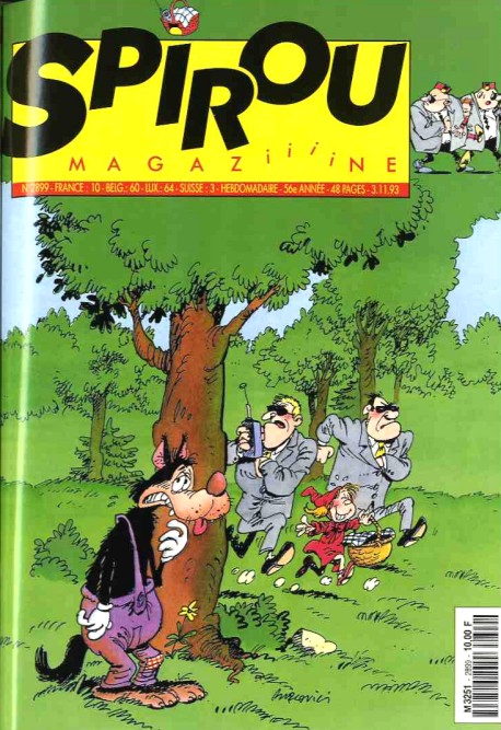 Couverture de Spirou 2899