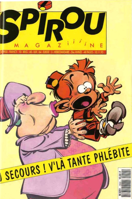 Couverture de Spirou 2900