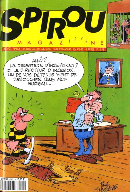 Couverture de Spirou 2901