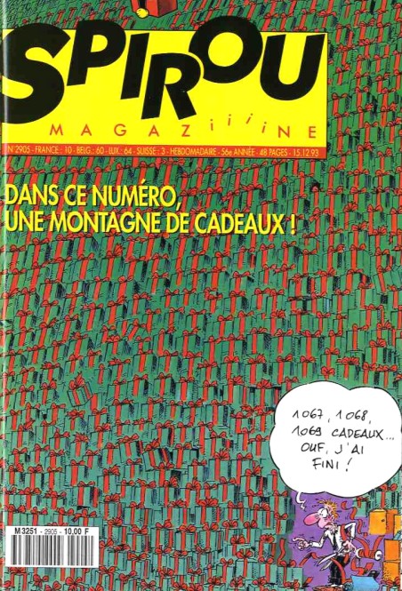 Couverture de Spirou 2905