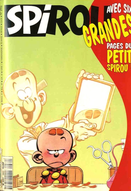Couverture de Spirou 2932