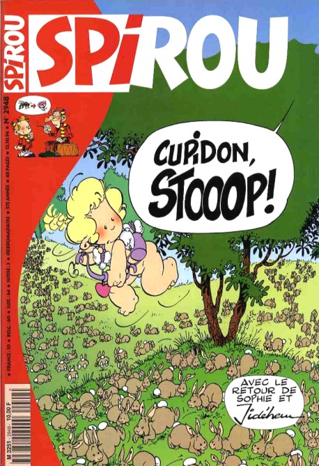 Couverture de Spirou 2948