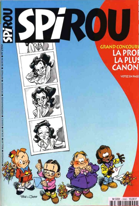 Couverture de Spirou 2950