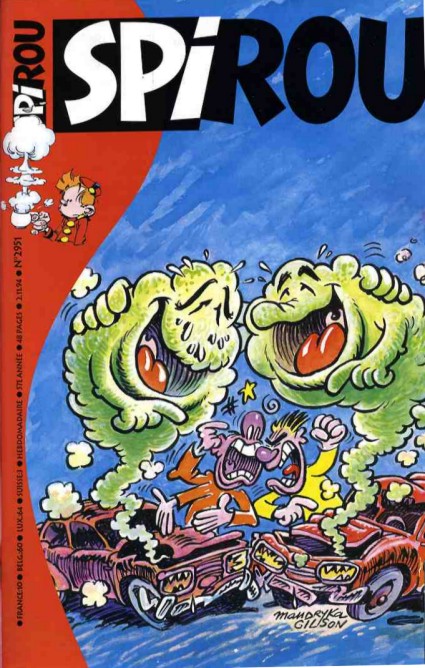 Couverture de Spirou 2951