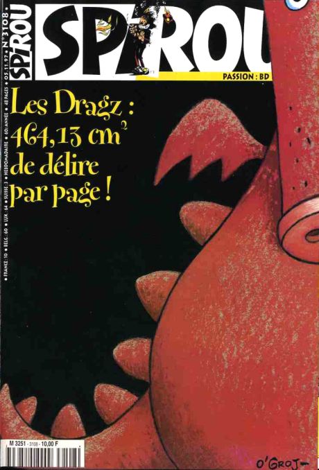 Couverture de Spirou 3108