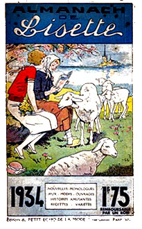Couverture du numero Almanach 1934