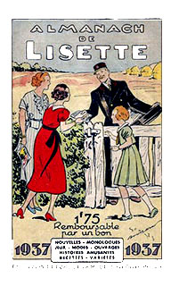 Couverture du numero Almanach 1937
