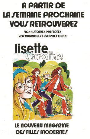 Annonce de Lisette Caroline