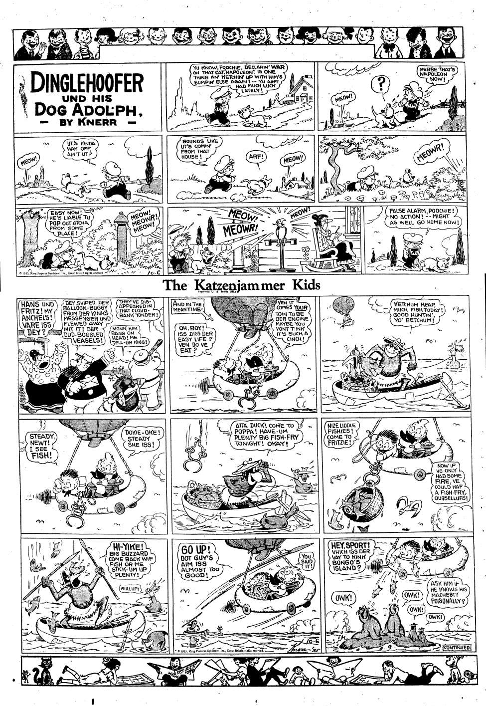 VO de la planche du 06/10/1935