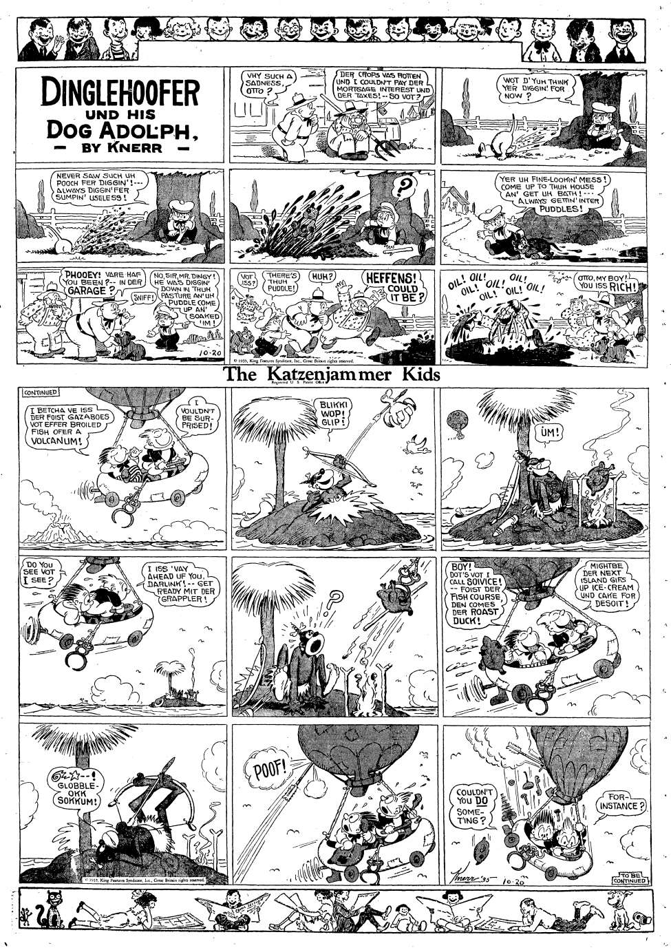 VO de la planche du 20/10/1935