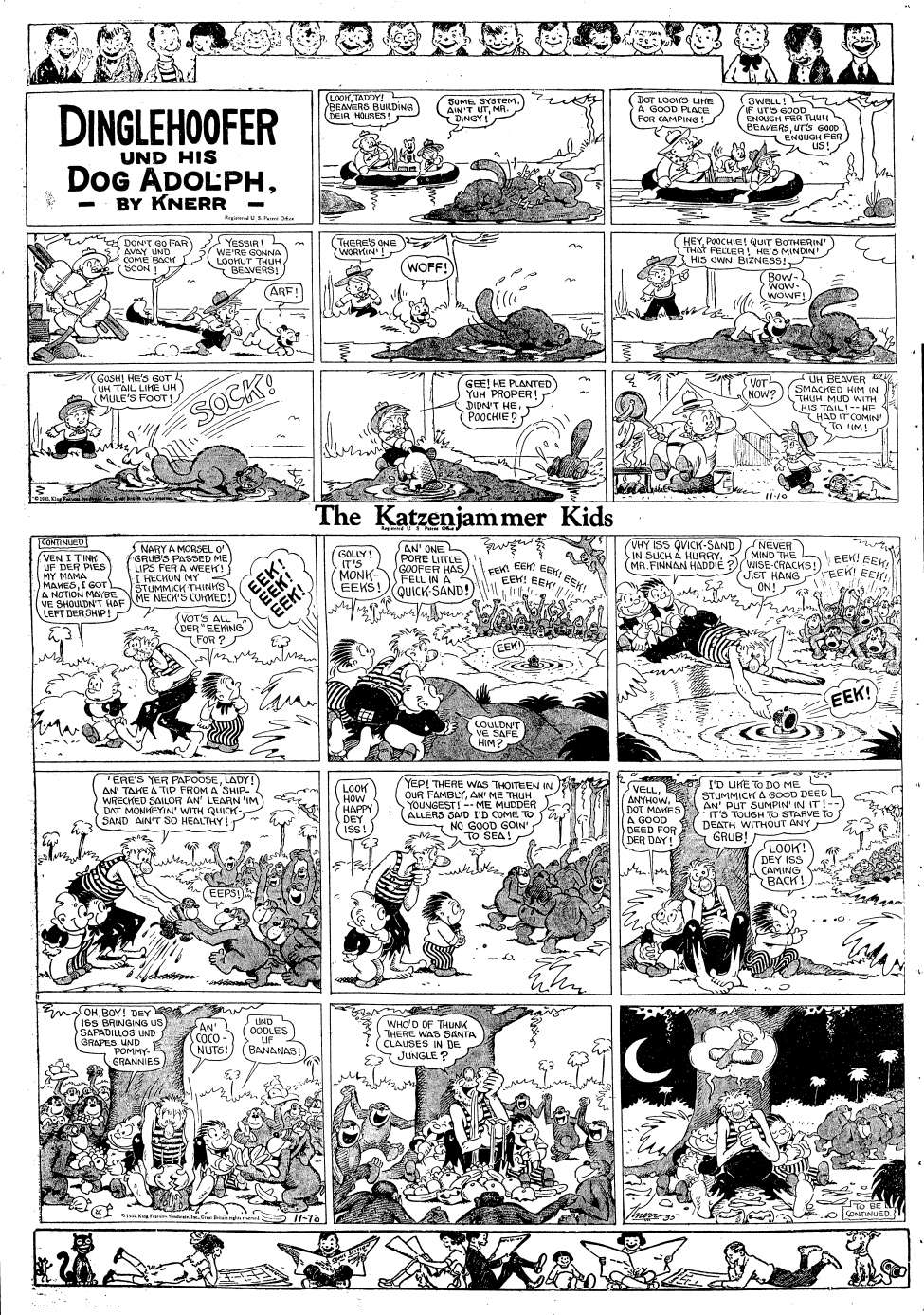 VO de la planche du 10/11/1935