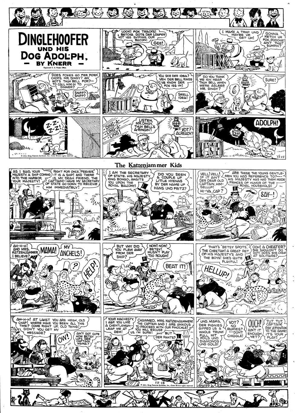 VO de la planche du 15/12/1935