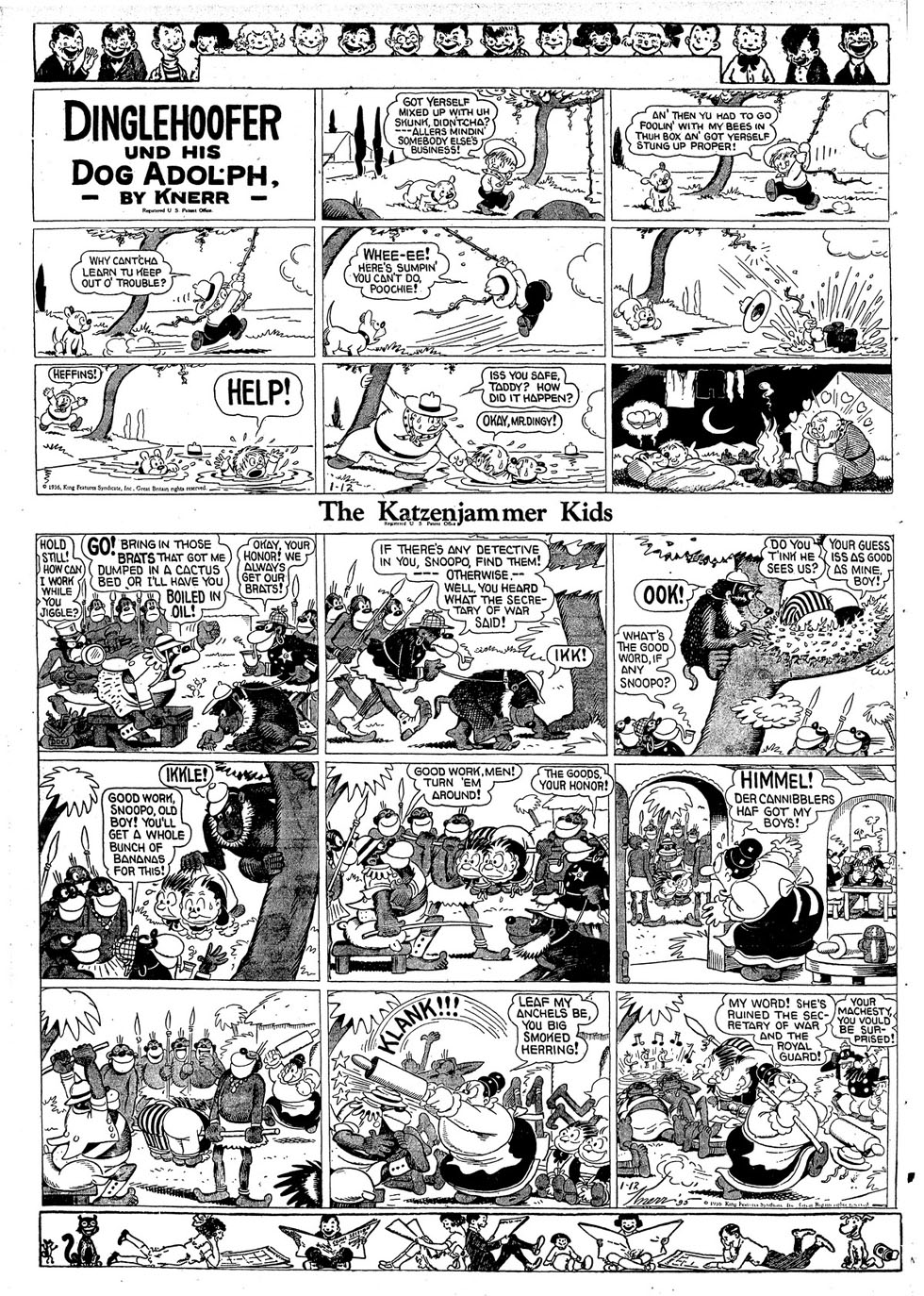 VO de la planche du 12/01/1936