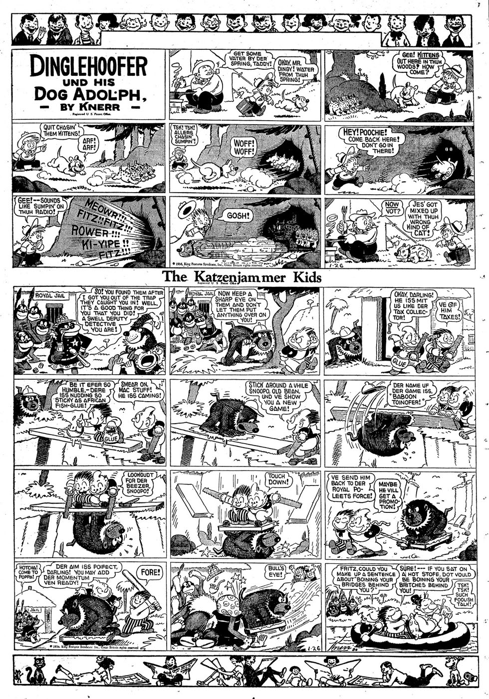 VO de la planche du 26/01/1936