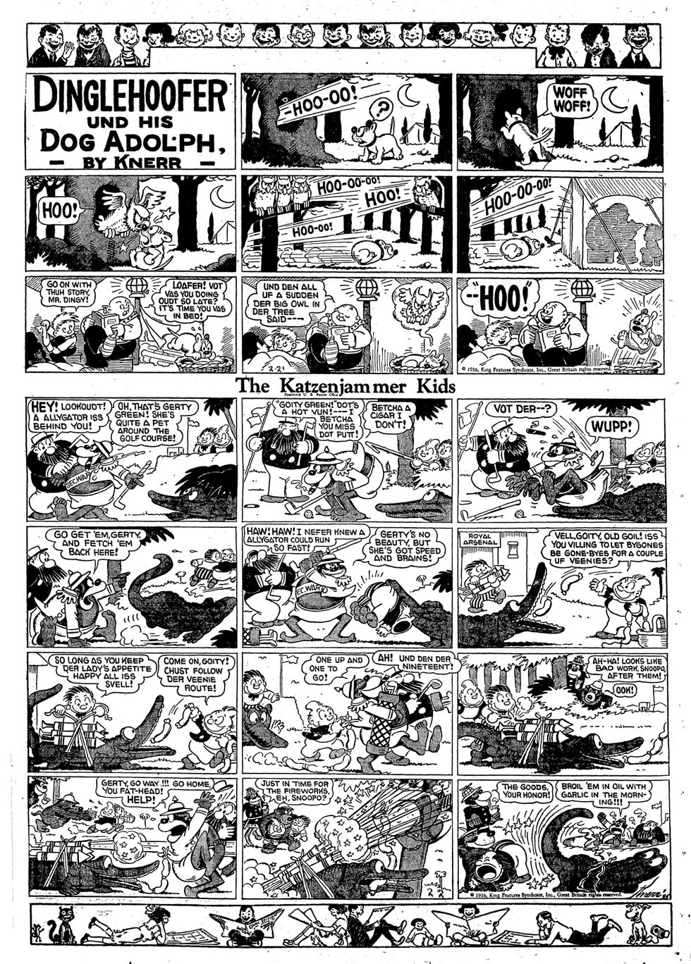 VO de la planche du 02/02/1936