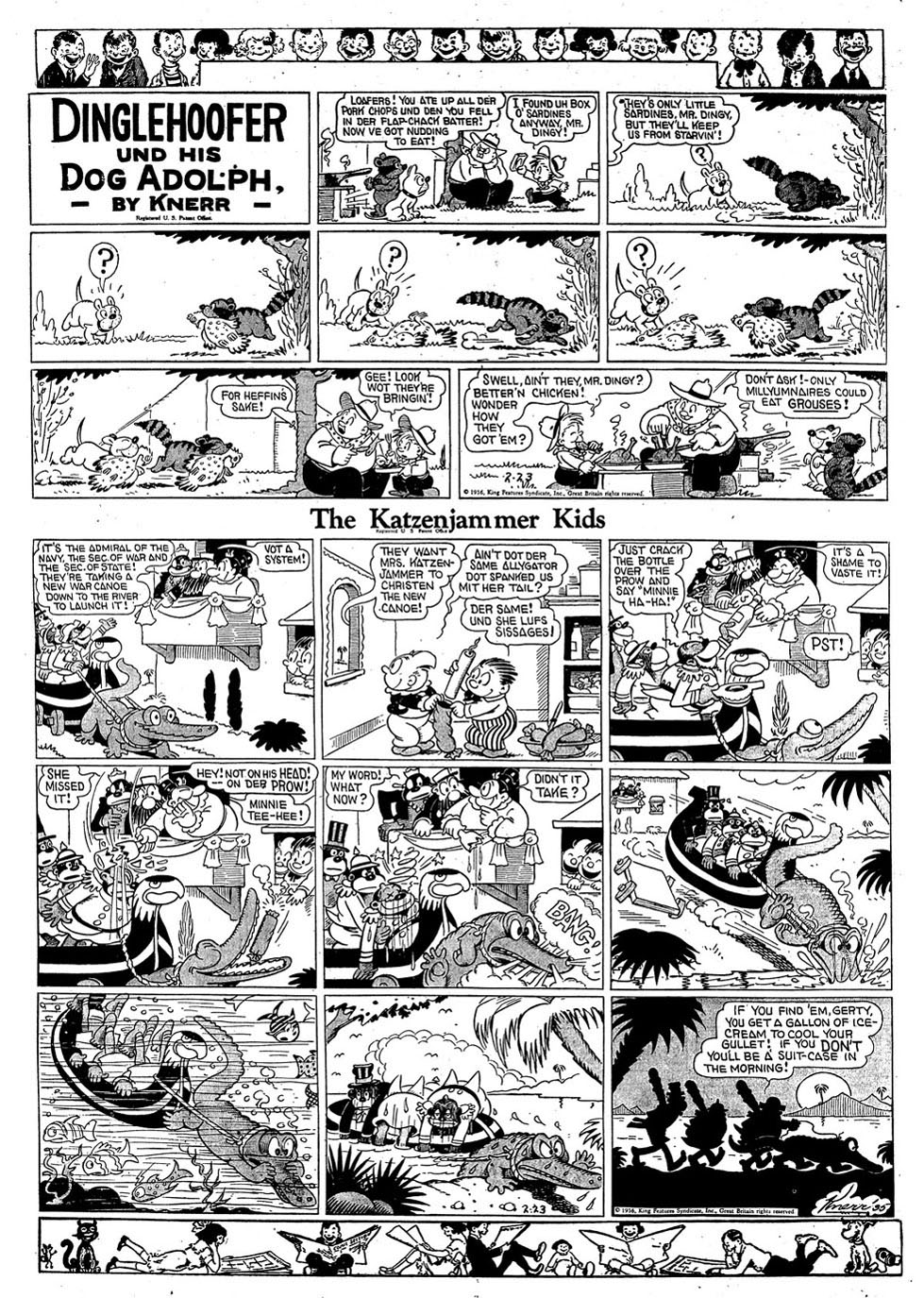 VO de la planche du 23/02/1936