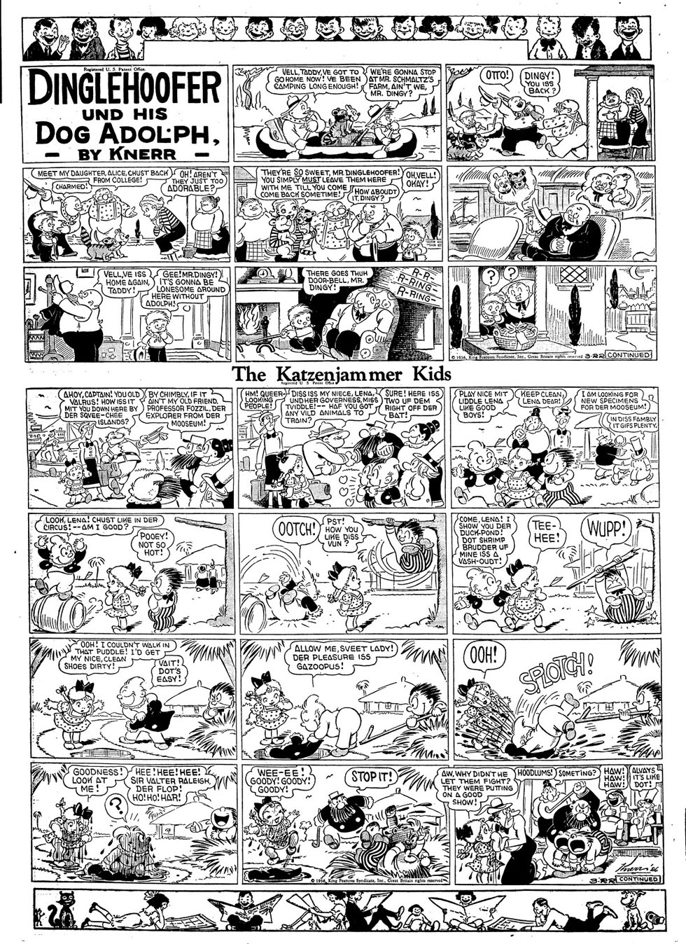 VO de la planche du 22/03/1936