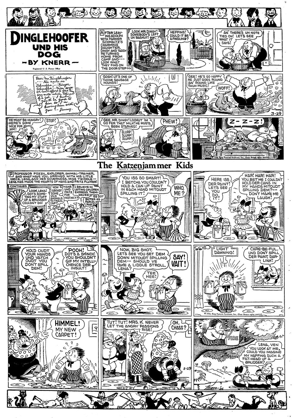 VO de la planche du 29/03/1936